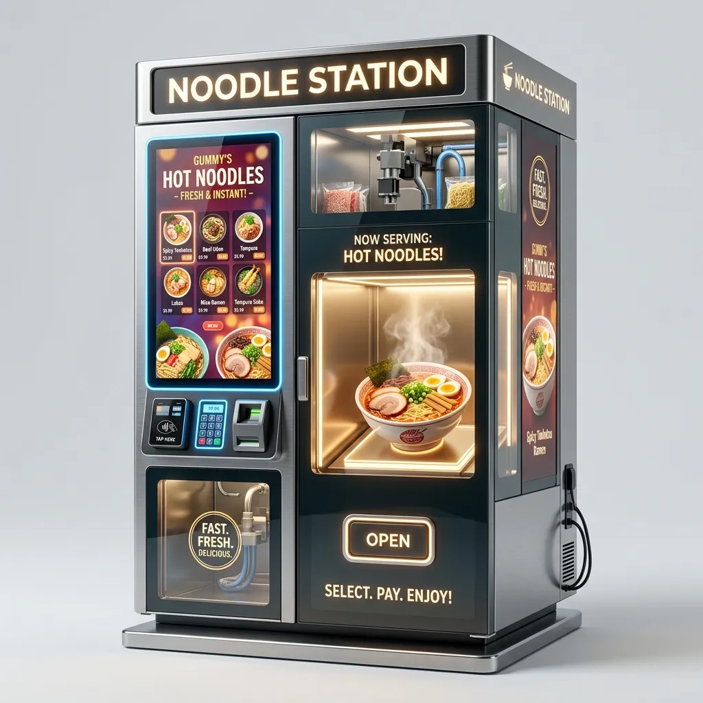 Commercial Noodles Vending Machine
